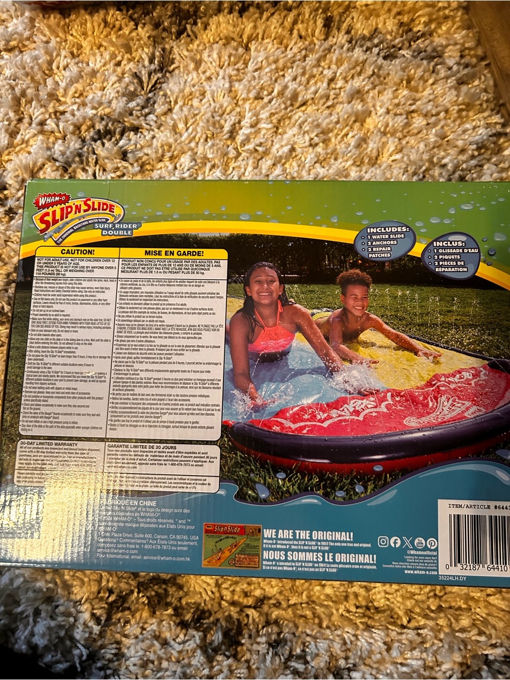 Slip'N Slide Surf Rider Double - never opened - Picture 2 of 2
